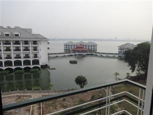 Lake view Duplex serviced apartment for rent with 02 bedrooms in Tay Ho
